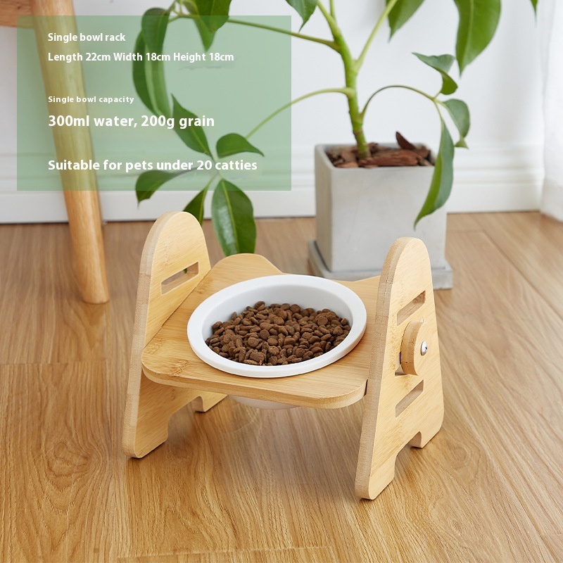 Bamboo Frame Single Bowl