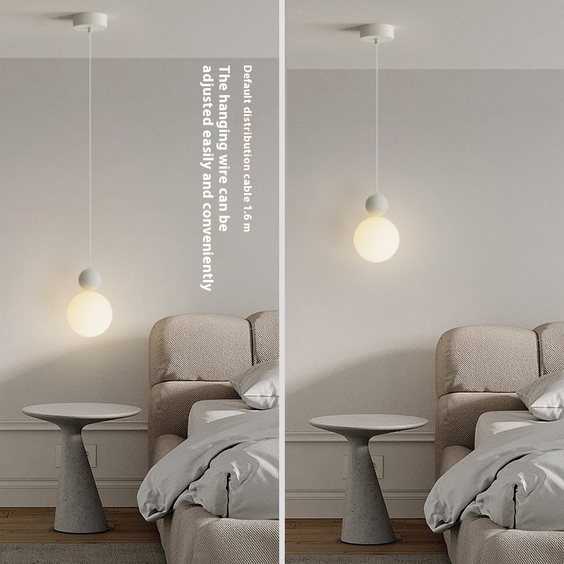 Title 2, Bedside Chandelier Simple Modern Creative New L...