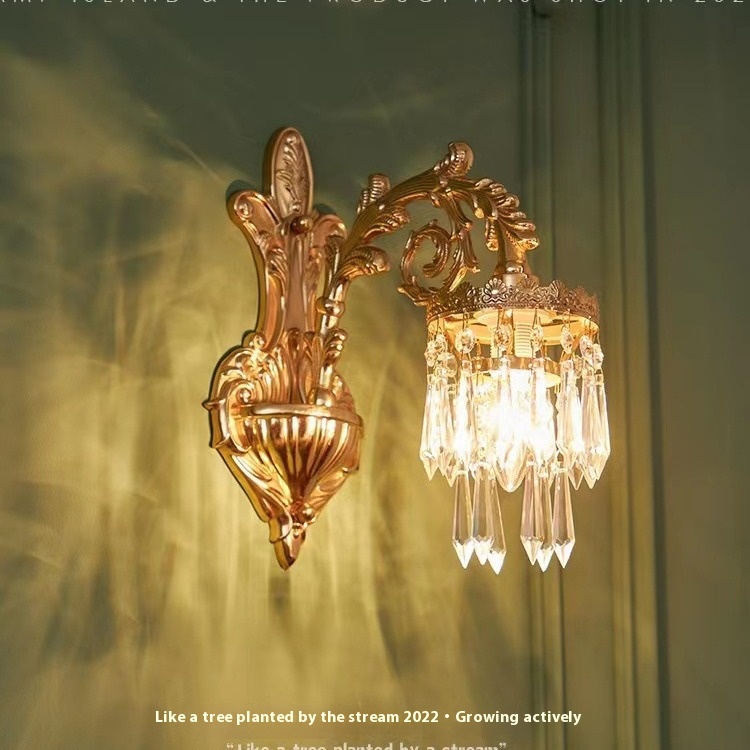 French Monocephalic Wall Lamp