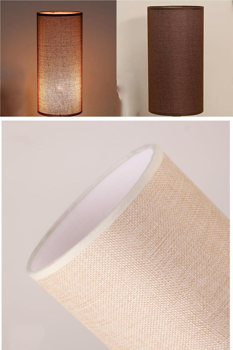 Title 3, Straight Linen Lamp Shade Simple Light for a co...