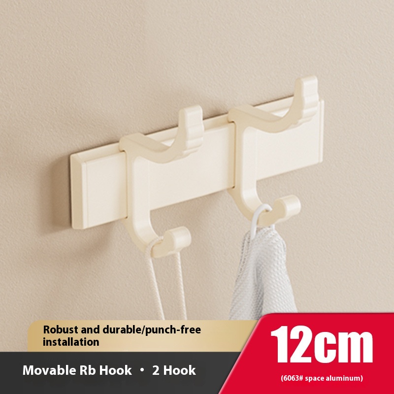 Cream Color Row Hook 2 Hooks