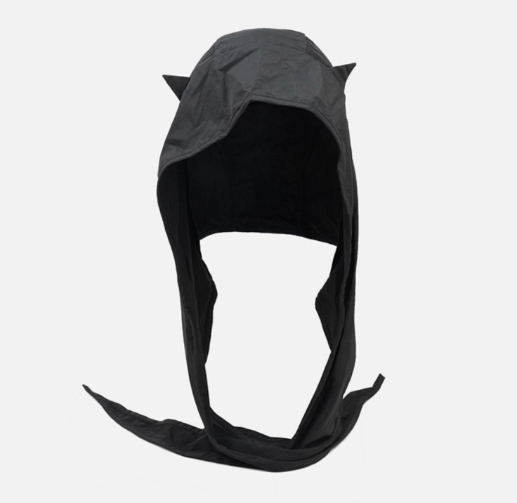 Title 6, Dark Wind Devil Horn Hoodie Hat