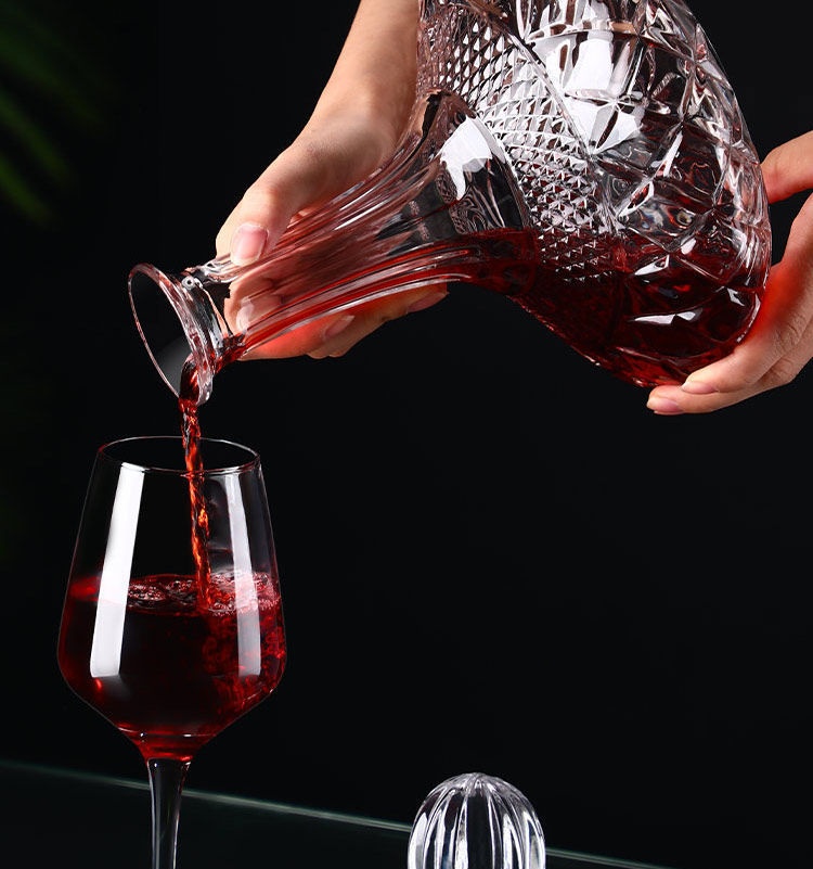 Title 4, Home Crystal Glass Red Wine Wine Decanter Gift Box