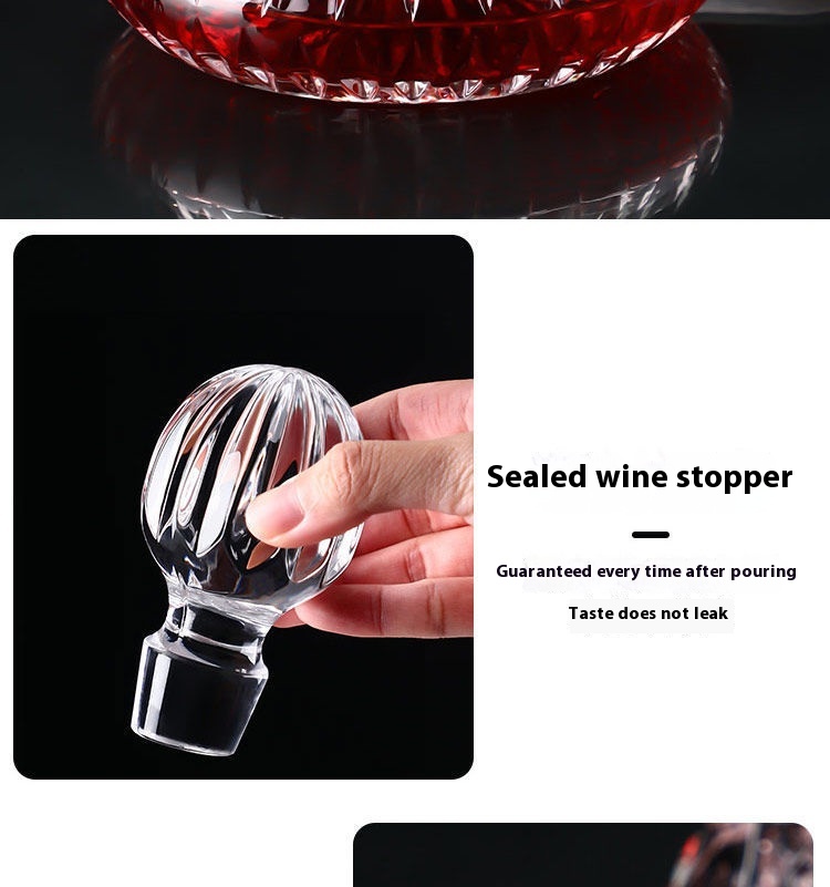 Title 17, Home Crystal Glass Red Wine Wine Decanter Gift Box