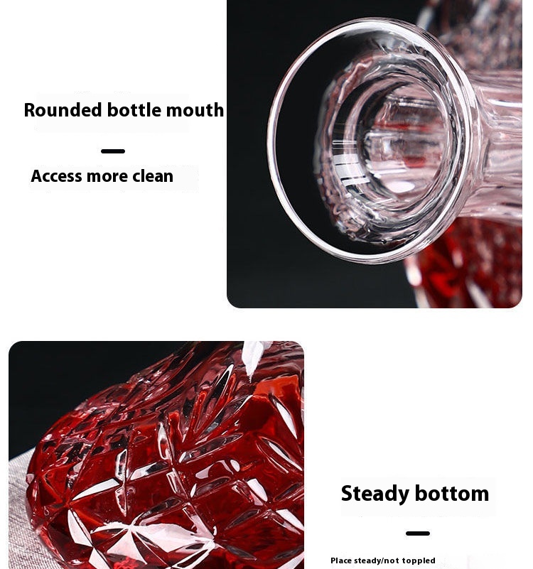 Title 20, Home Crystal Glass Red Wine Wine Decanter Gift Box