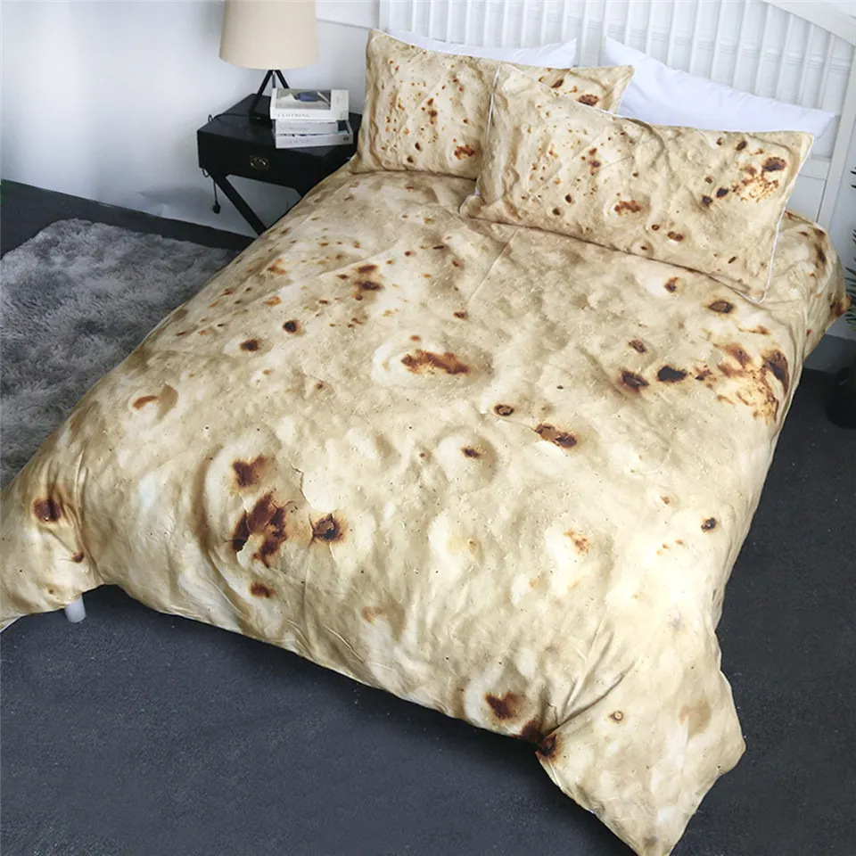 Title 5, Gourmet Pancake Pattern Down Quilt Cover