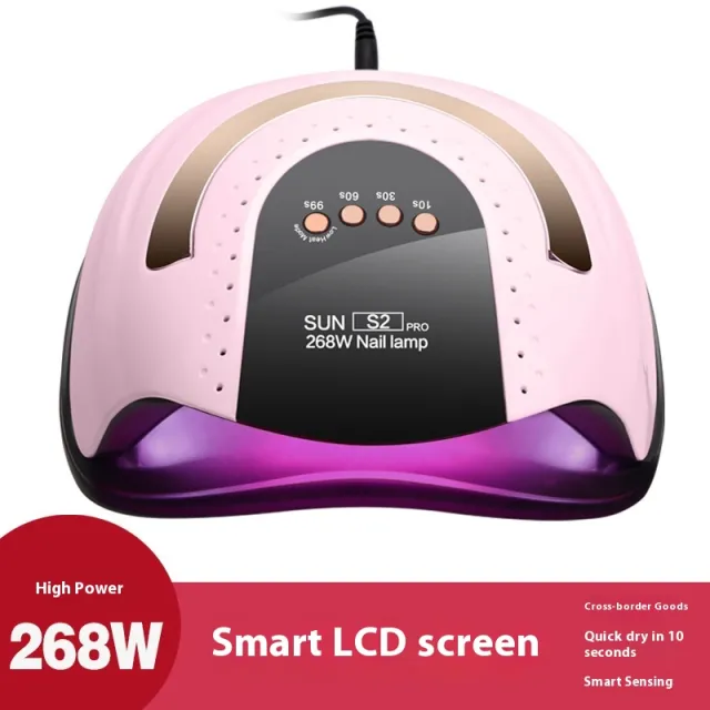 57 Lights Not Black Hands UV Polish Heating Lamp Quick drying Beauty Pink - Shop at LoveMi