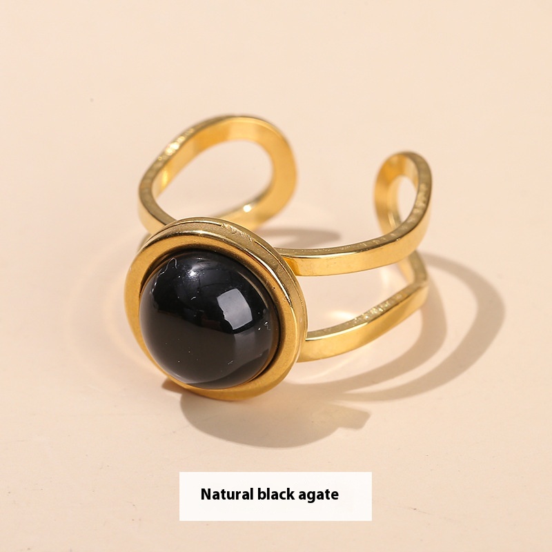 Natural Black Agate