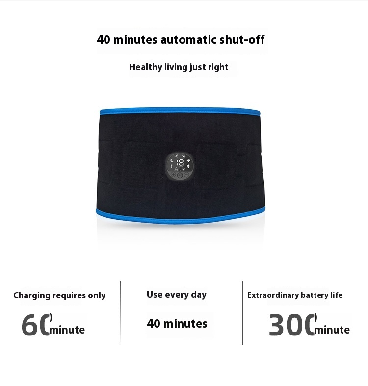 Title 2, Fitness Massage Waist Support Pulse Training Pr...