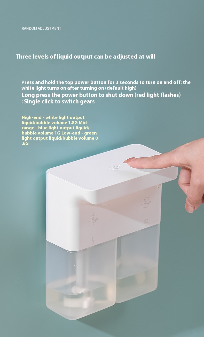 Title 1, Automatic Induction Foam Soap Dispenser