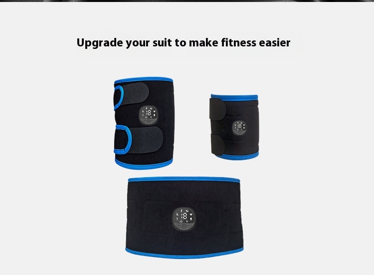 Title 3, Fitness Massage Waist Support Pulse Training Pr...