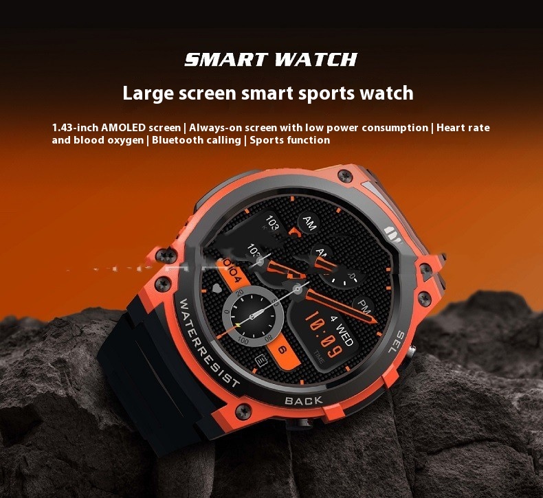 Title 4, Montre intelligente sport Bluetooth appelant la...