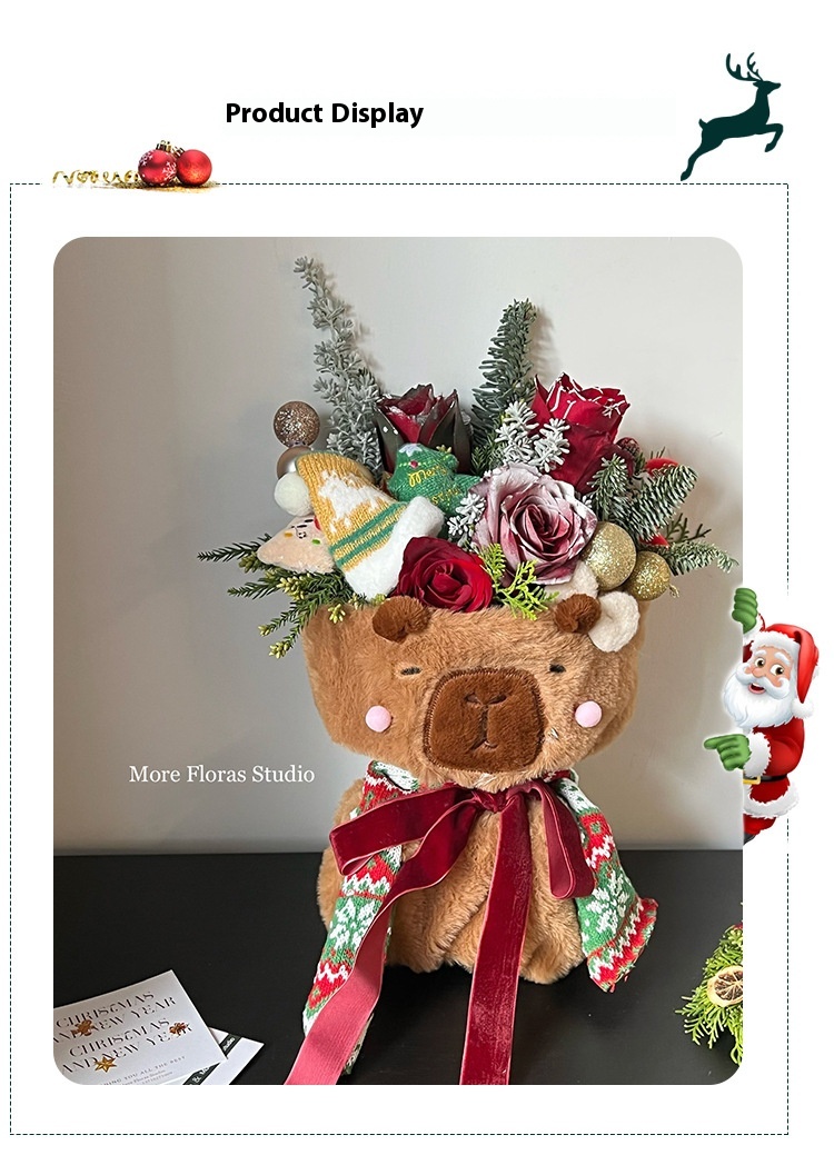 Title 3, Christmas Plush Bear Buka Pibala Scarf Classic ...