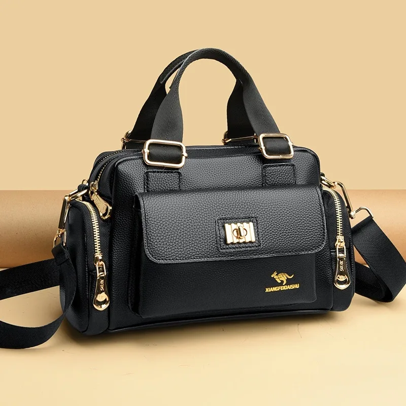 Motorcycle Multi-functional Shoulder Messenger Bag for Middle-aged Mothers