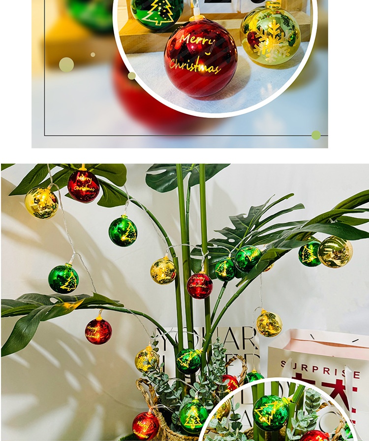 Title 4, Christmas Party Decorations Scene Layout Atmosp...