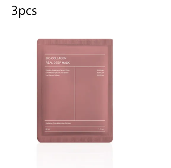 Face Mask Shrink Pore Moisturizing Refreshing Brightening Firming Lift Nourish Skin Care Deep Hydration Moisturizer - Facial Mask 3Pcs