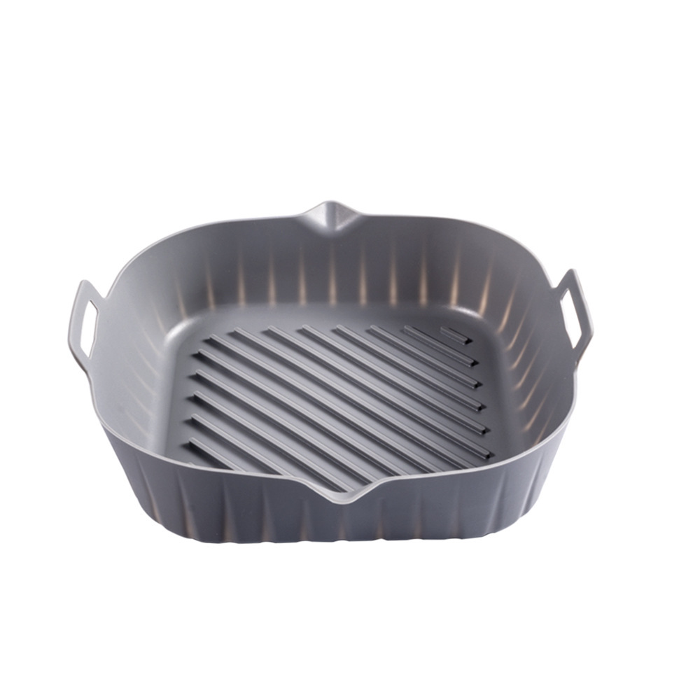 Title 1, Assadeira de silicone redonda para air fryer es...