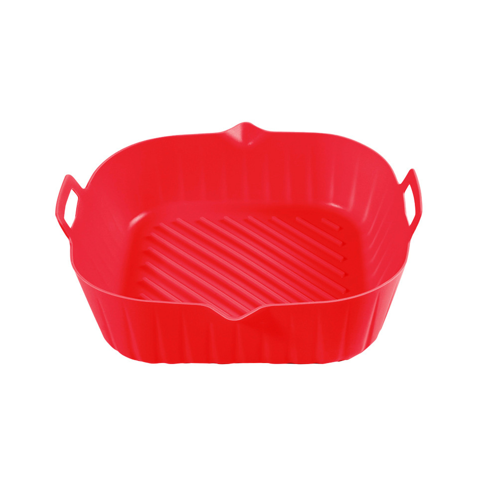 Title 5, Assadeira de silicone redonda para air fryer es...