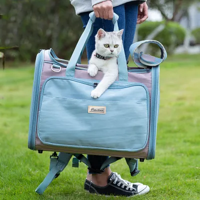 Pet Puppy Cat Breathable Shoulder Handbag
