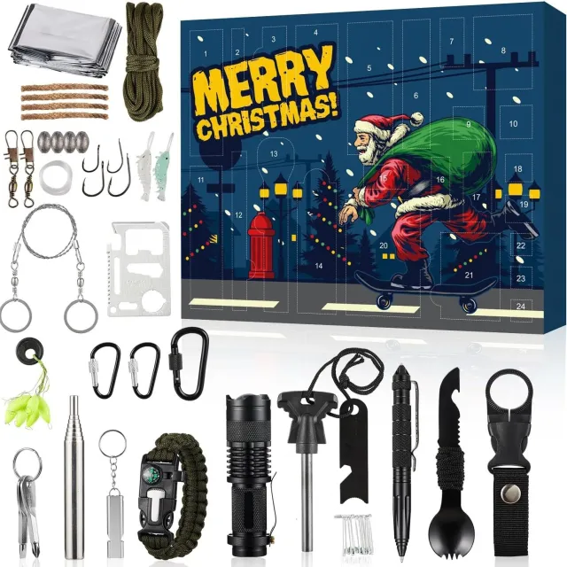 Outdoor Tools Blind Box Outdoor Lovers Christmas Blind Box Santa Claus - Shop at LoveMi