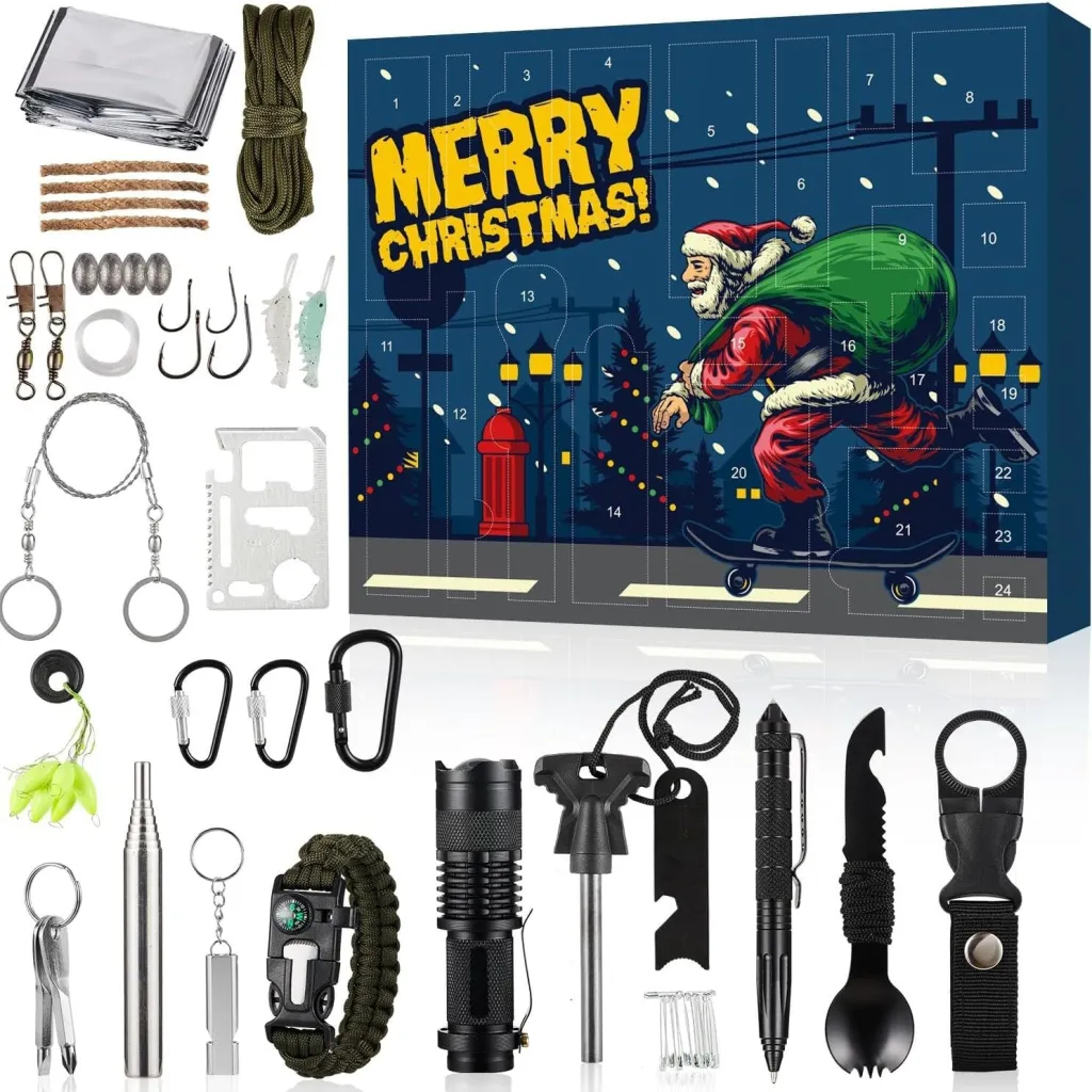 Outdoor Tools Blind Box Outdoor Lovers Christmas Blind Box - Santa Claus