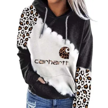 Korean style graffiti solid color loose pullover sweater Brown - Shop at LoveMi