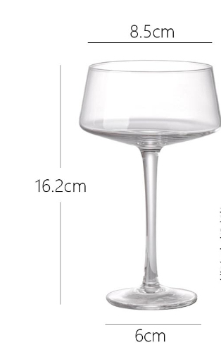 Title 1, Creative Home Martini Cup Goblet Champagne Glasses