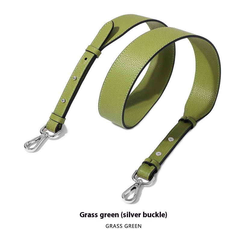 Grass Green Silver Buckle