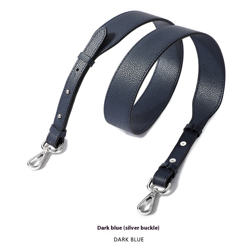 Dark Blue Silver Buckle