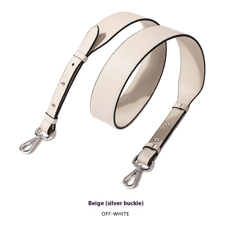 Beige Silver Buckle