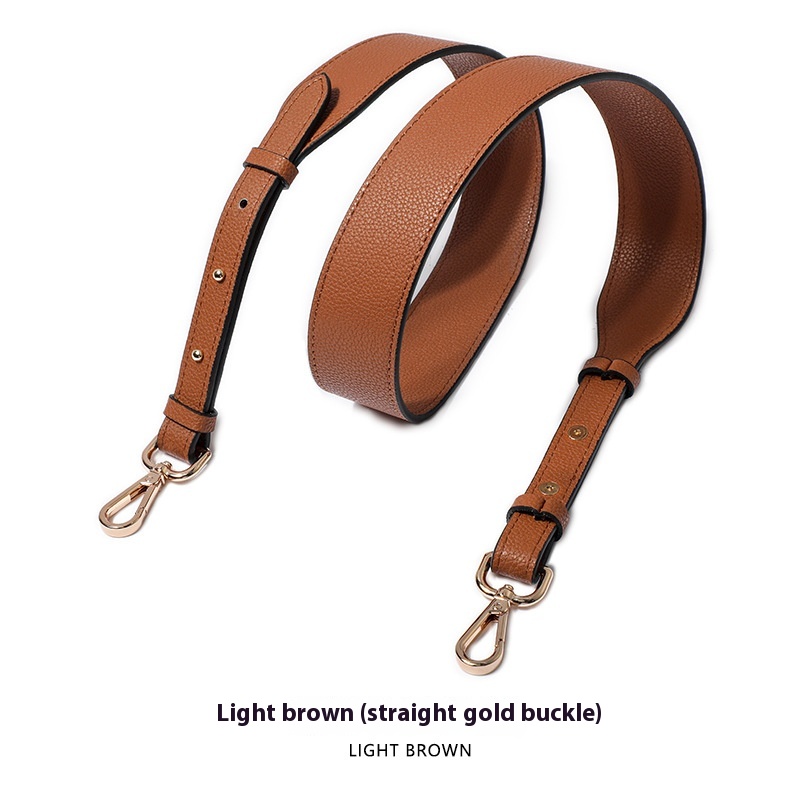 Light Brown Gold Buckle