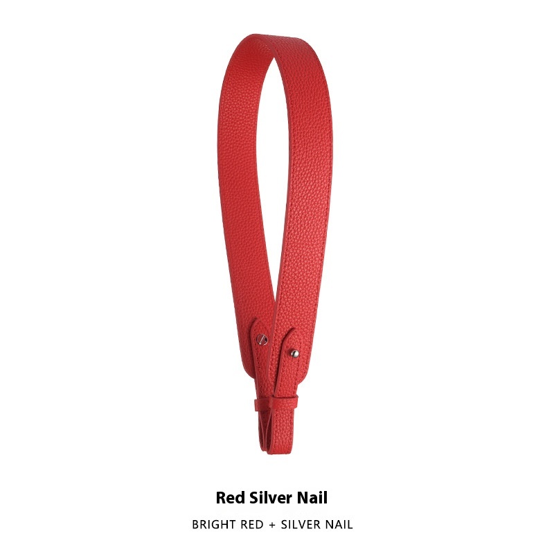 Bright Red 67CM Silver Nail