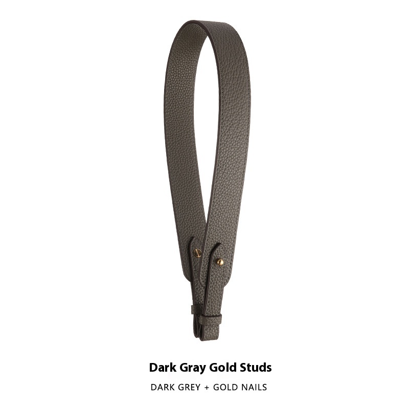 Dark Gray 67CM Gold Nail