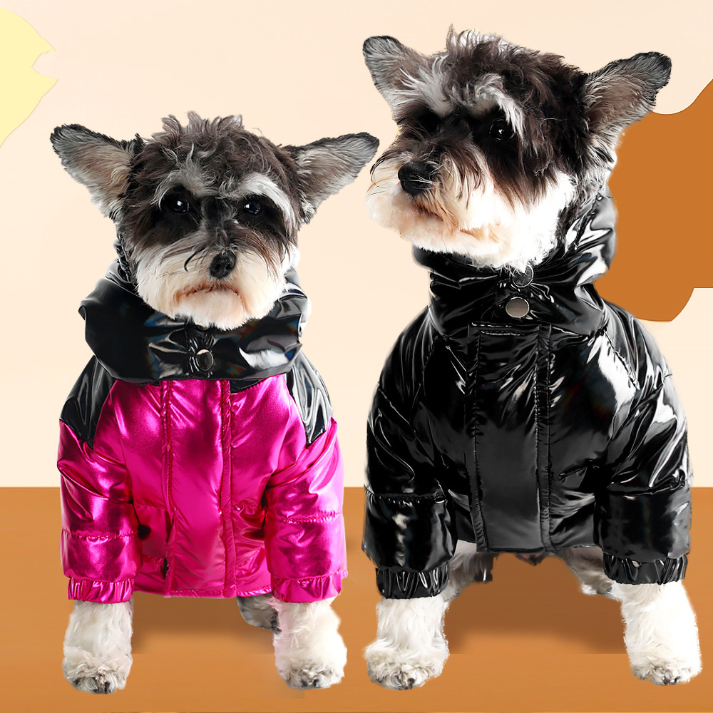 Title 3, Pet Dog Clothes Down Jacket Thick Warm Winter C...