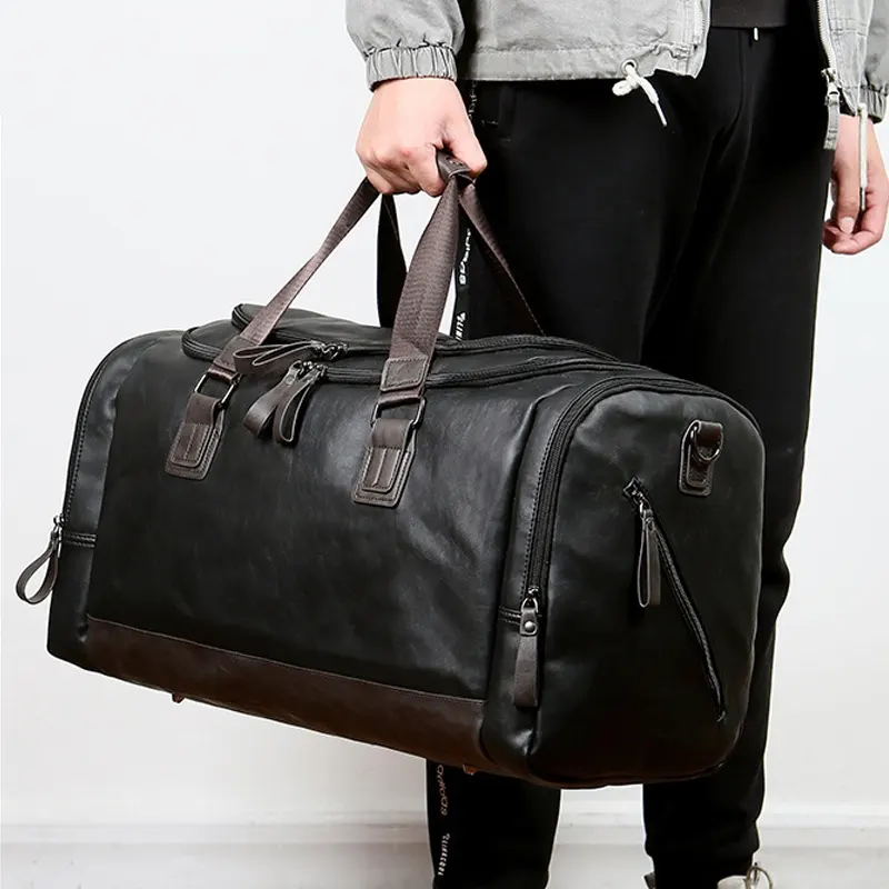 Men's Portable Travel Bag Crossbody Business Short Distance Bag
