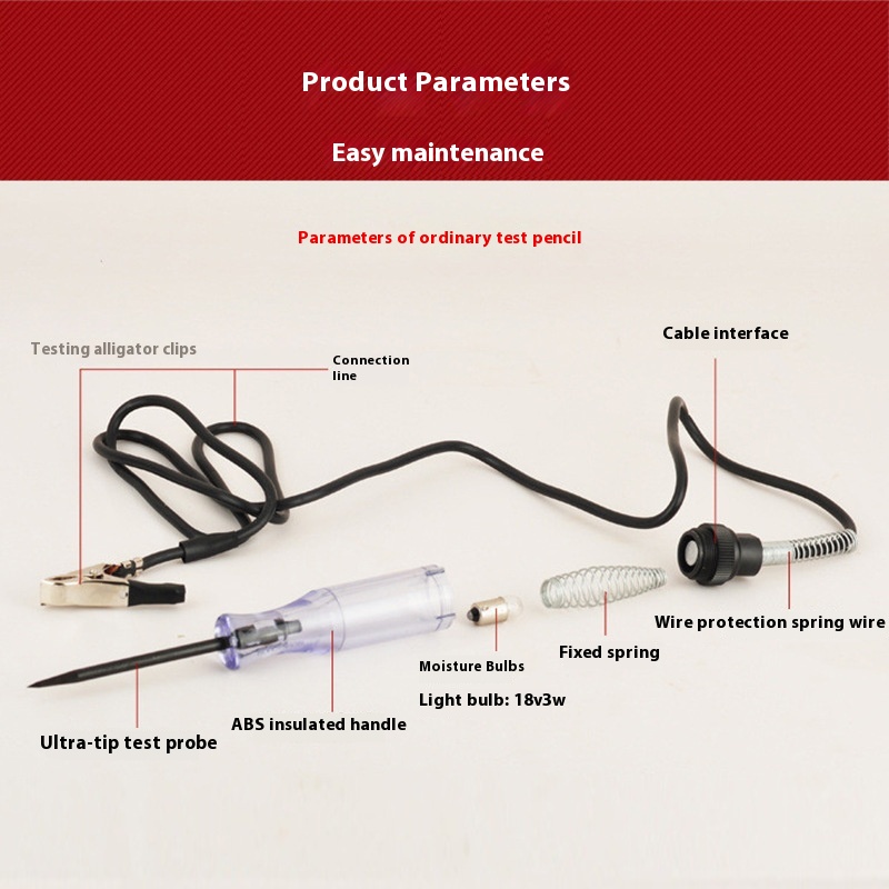 Title 4, Car Test Pencil Car Modification Maintenance Te...