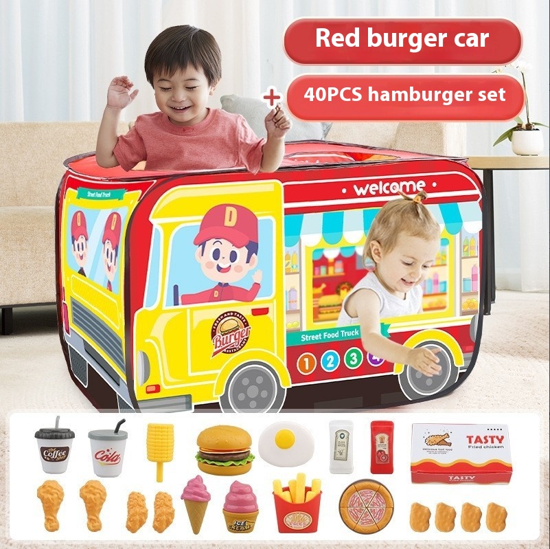 40 Toys For Hamburger Tent Car