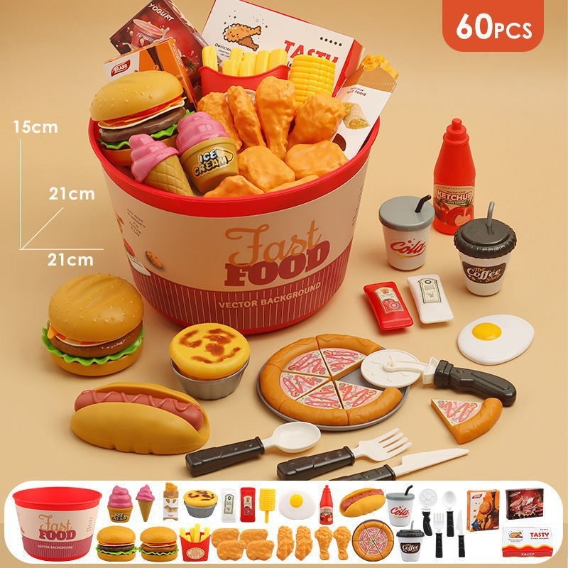 60 Hamburger Toys