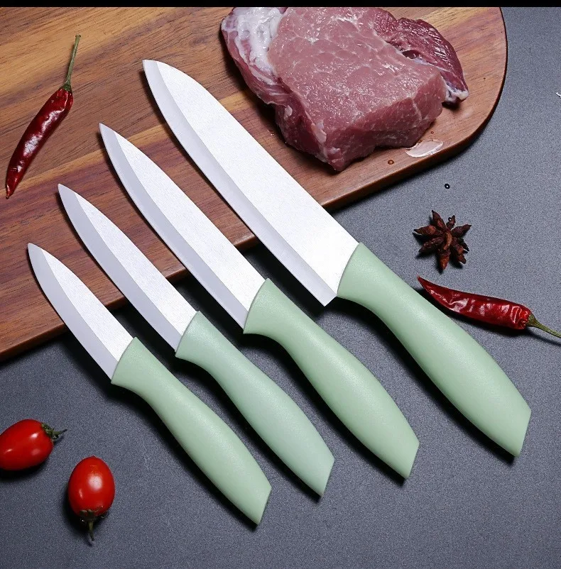 Modern Household More Sizes Zirconia Fruit Knife - Green