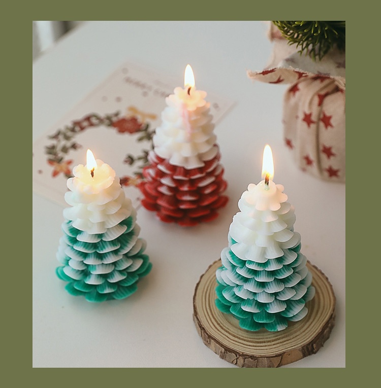 Title 6, Christmas Candle Handmade Fragrance Hand Gift A...