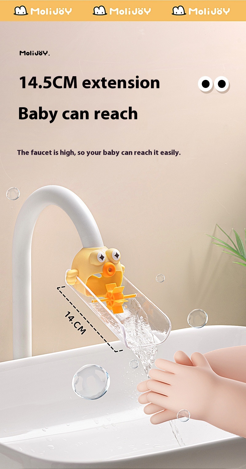 Title 6, Faucet Sprinkler Baby Hand Washing Toy Lengthen...