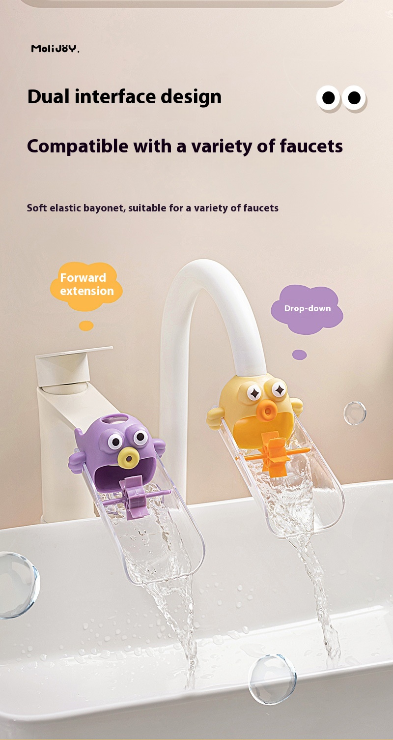 Title 3, Faucet Sprinkler Baby Hand Washing Toy Lengthen...