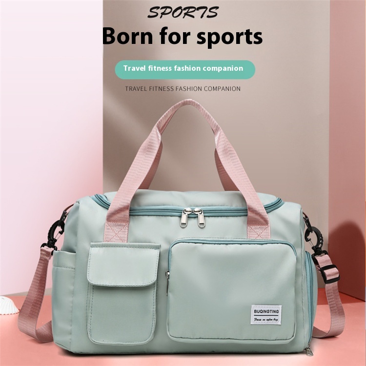 Title 12, Trendy Fitness Bag Dry Wet Separation Portable ...