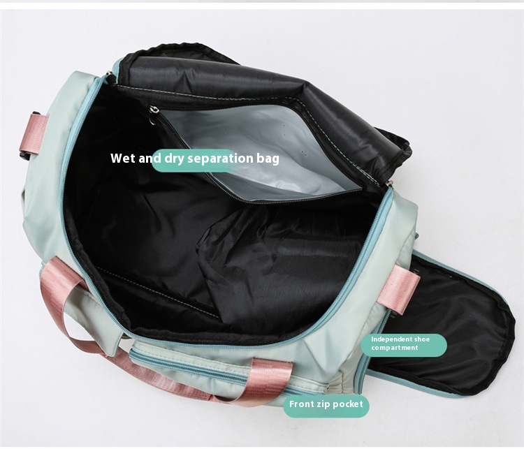 Title 20, Trendy Fitness Bag Dry Wet Separation Portable ...