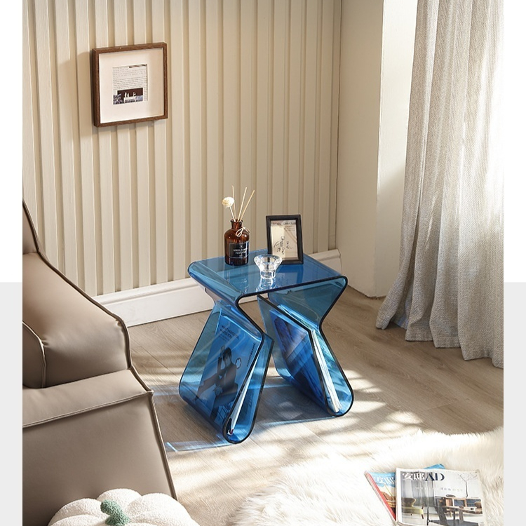 Title 11, Light Luxury Acrylic Bedside Coffee Table