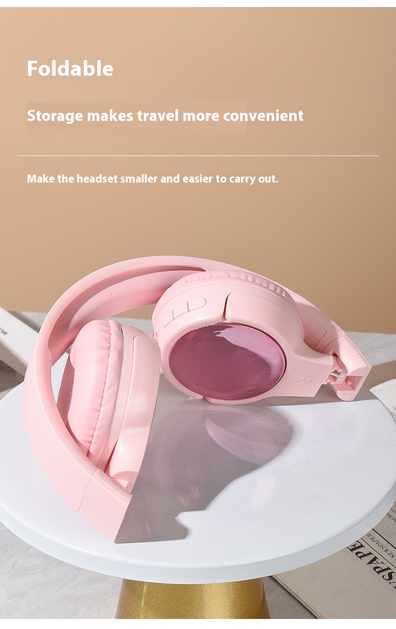 Title 3, New Colorful Light Headset Bluetooth Headset