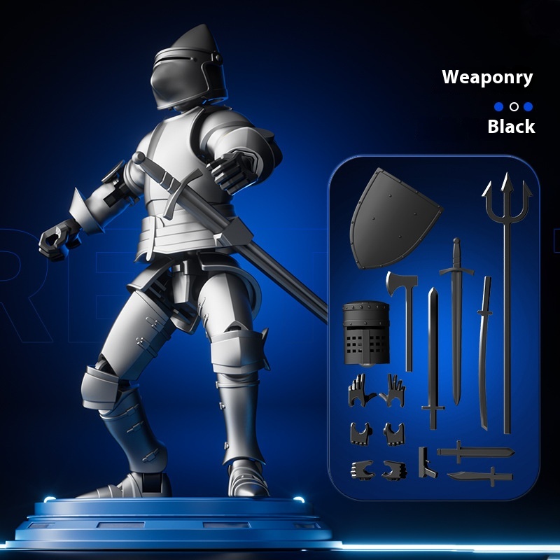 Magnetic Heavy Soldier Black