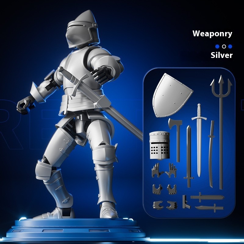 Heavy Armor Soldier Silver