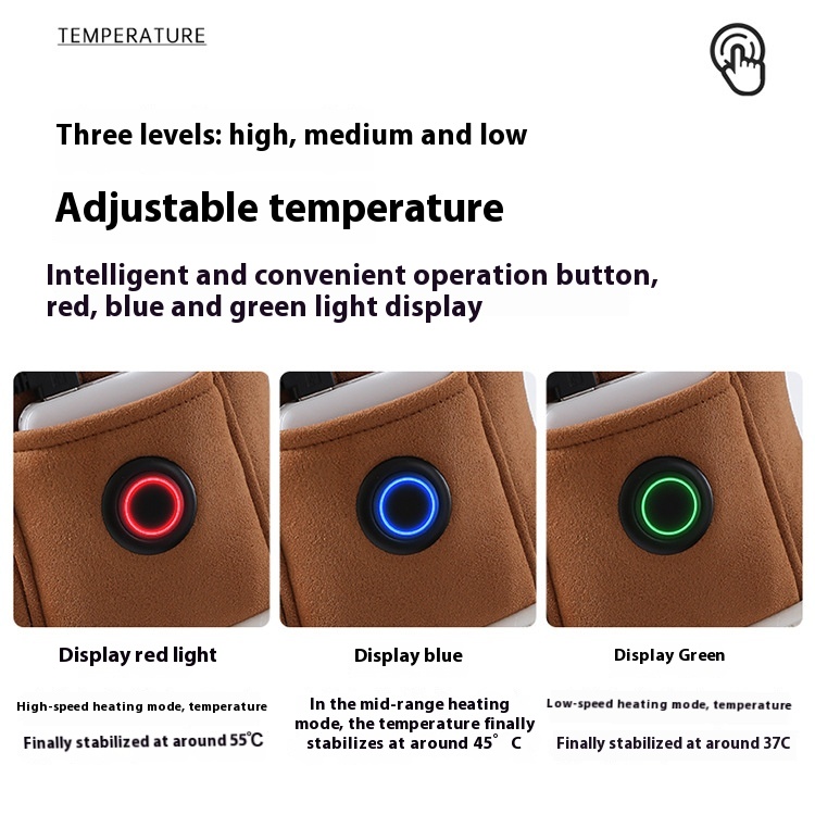 Title 6, Warm Adjustable Temperature Charging Can Walk E...