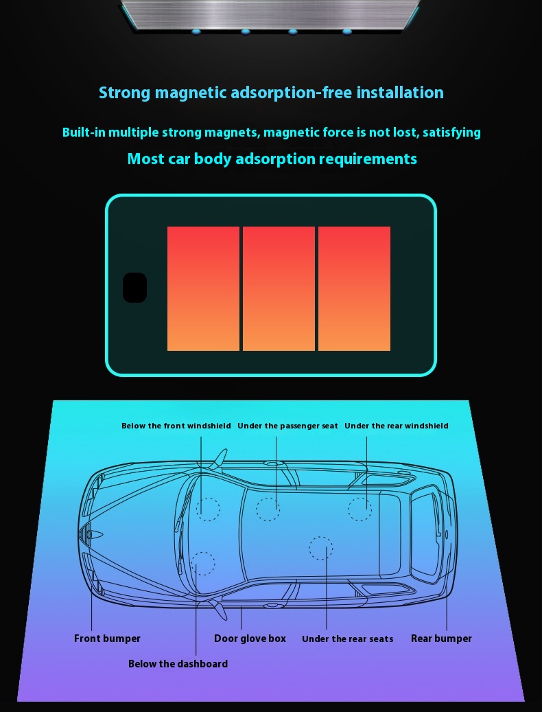 Title 3, Wireless Strong Magnetic Locator Long Standby M...